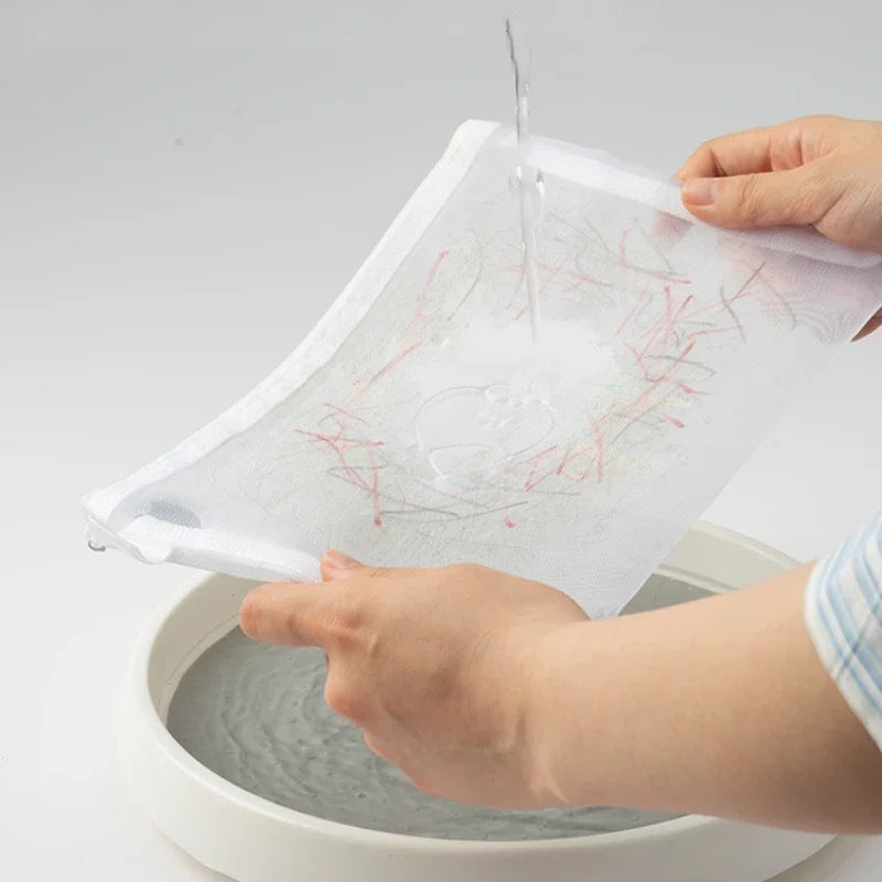 Mesh Zipper Storage Bag – Waterproof Organizer Pouch