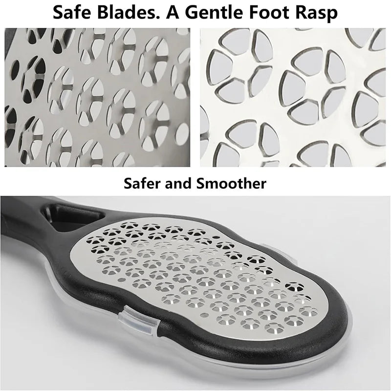 Stainless Steel Foot File for Callus and Dead Skin Removal