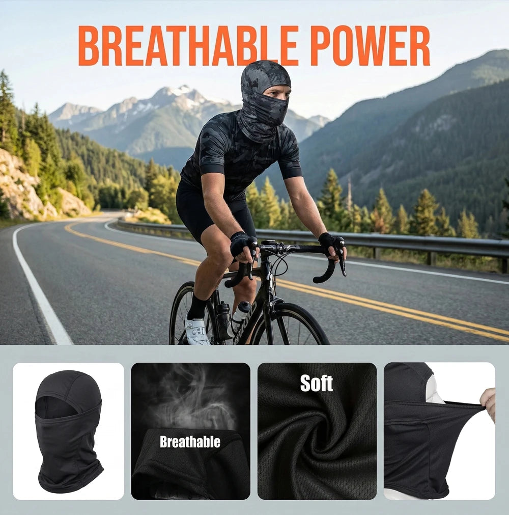 Cycling Balaclava – Breathable Full Face Mask for Outdoor Use