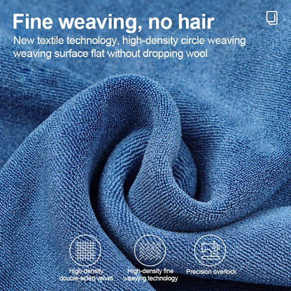 Microfiber Car Cleaning Towel Soft Double Layer Drying Cloth