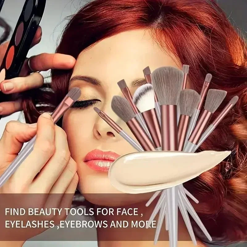 Makeup Brush Set, Soft Foundation, Eyeshadow & Blending Brushes