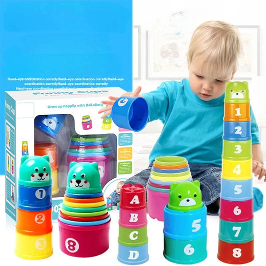 Kids Stack Cup Game for Hand Speed and Brain Response Challenges