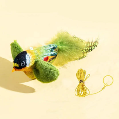 Interactive Bird Cat Toy Plush for Chewing and Play
