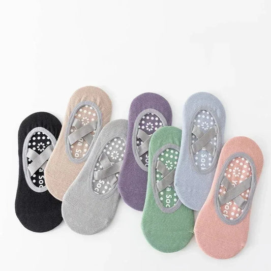 Women’s Yoga Grip Socks Silicone Anti-Slip