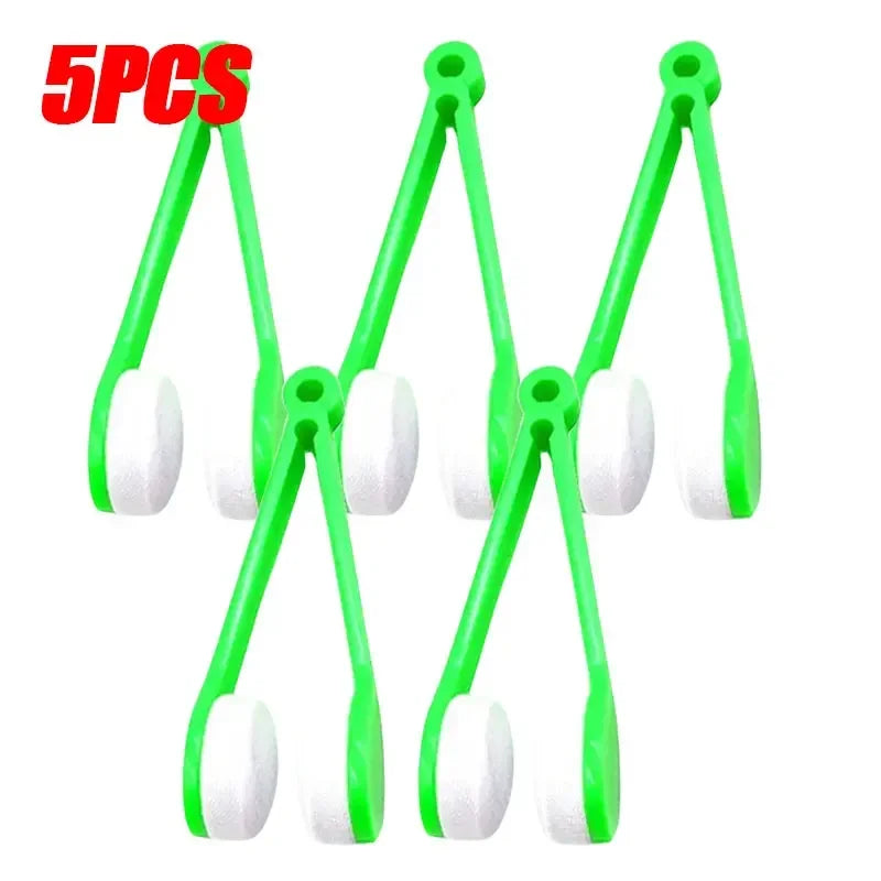 Portable Eyeglass Cleaning Brush – Microfiber Glasses Cleaning Tool