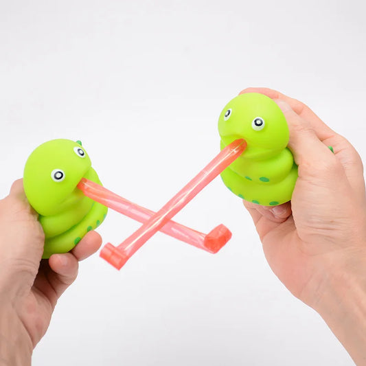 Squishy Fidget Toy Funny Frog & Dinosaur Squeeze Toy for Adults