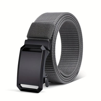 Canvas Belt for Men – Adjustable Tactical Casual Outdoor Work Belt