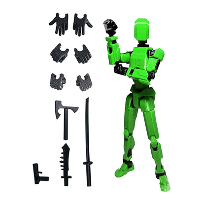 Robot Action Figure – Multi-Jointed Movable Model Toy