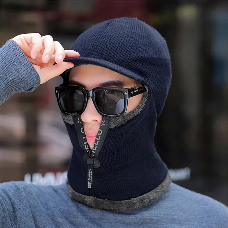 Winter Earflap Hat – Warm Knitted Hat for Men & Women