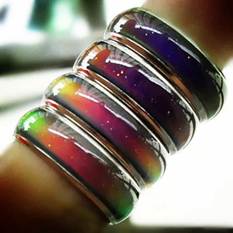 Mood Ring Color Changing Stainless Steel Temperature Ring
