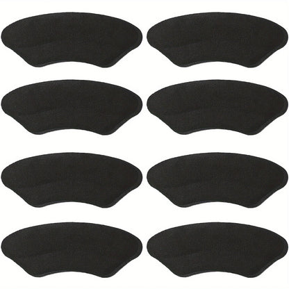 8-Pack Heel Pads for Shoes – Self-Adhesive Heel Grips for Better Fit