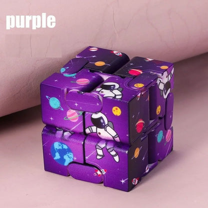 Infinity Cube Fidget Toy Folding Flip Puzzle for Teens and Adults