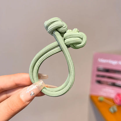 Women's Stretchy Hair Ties – Elastic Ponytail Bands for Daily Use