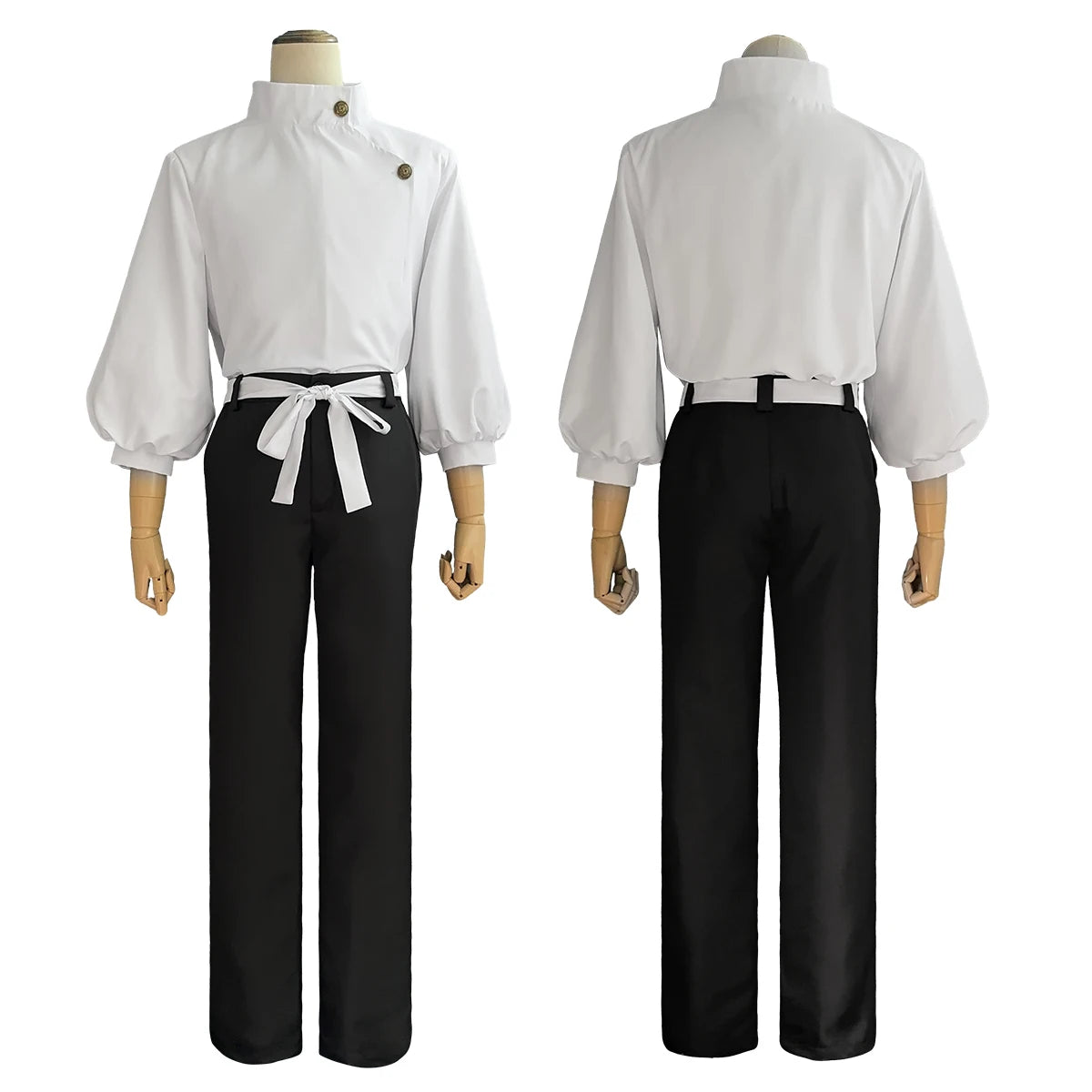 HOLOUN Jujutsu JJK Manga Anime Yuta Okkotsu Cosplay Costume Wig Jacket Black Pants Uniform Rose Net Synthetic Halloween