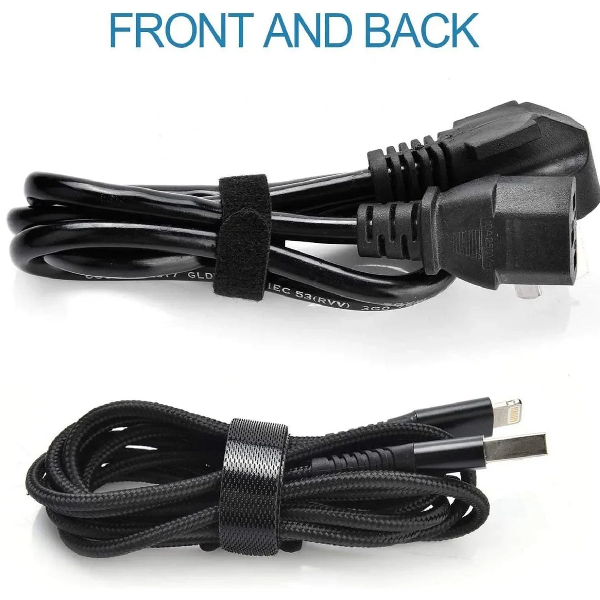 Cable Organizer Strap for Wire Management and Cord Storage