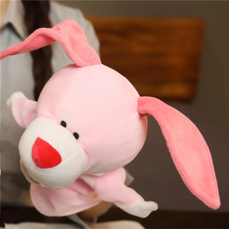 Hand Finger Puppets Plush Cartoon Toys for Kids and Family Play
