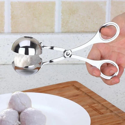 Stainless Steel Meatball Maker Tool for Meatballs and Rice Balls