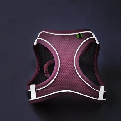 Reflective Pet Harness – Breathable Adjustable Vest & Leash Set