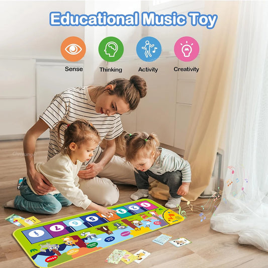 Piano Mat for Kids – Musical Floor Piano Play Mat