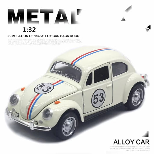 Die Cast Racing Car 1:32, Metal Alloy Pull Back Model Toy