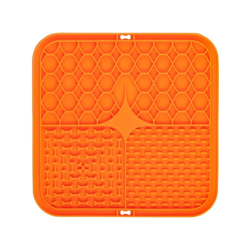 Dog Lick Mat for Slow Feeding, Training and Bath Time Distraction