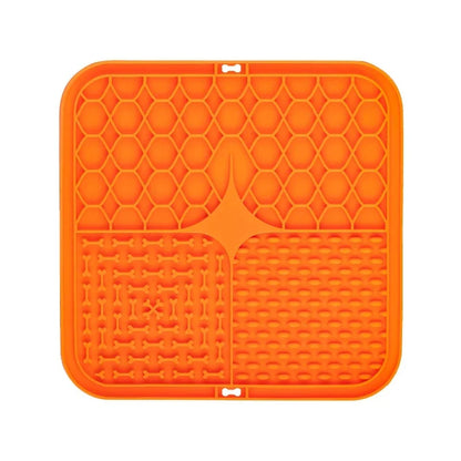 Dog Lick Mat for Slow Feeding, Training and Bath Time Distraction