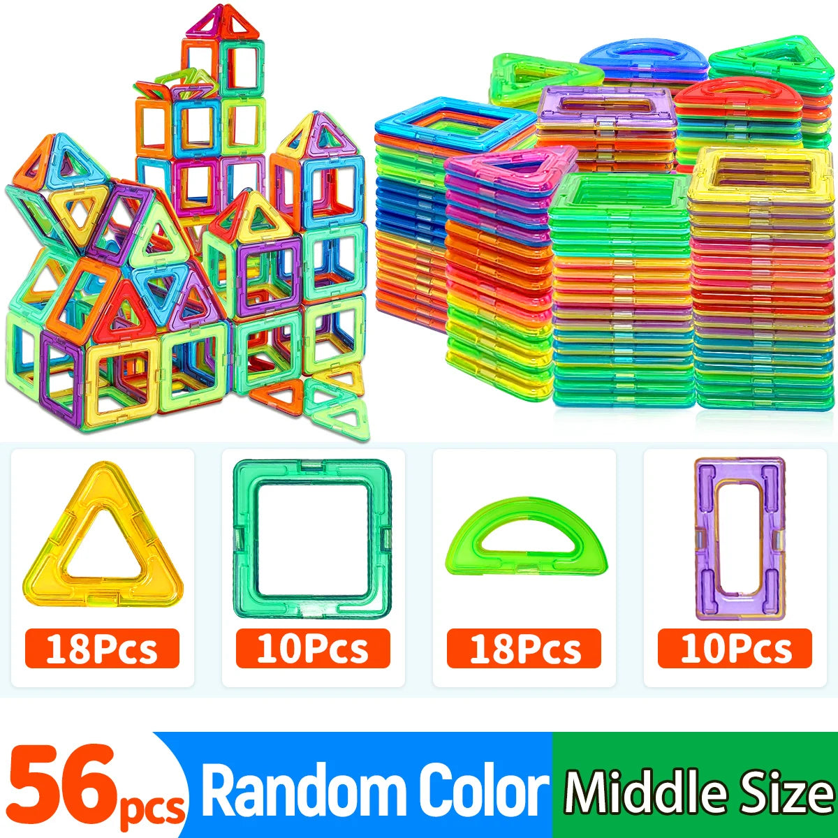 Magnetic Building Blocks – STEM Construction Toys for Kids