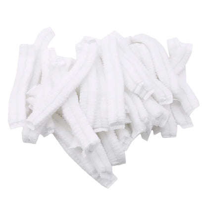 Disposable Shower Caps – 100 Pack Elastic Hair Covers