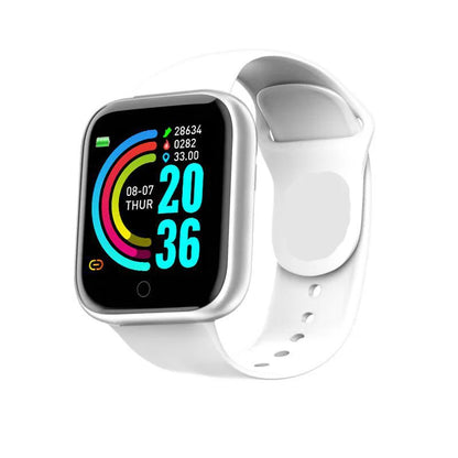 Fitness Smart Watch with Step Tracking and Bluetooth Connectivity