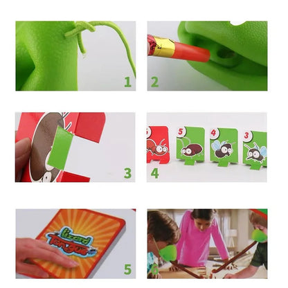 Frog Tongue Game – Funny Card Board Game for Family Parties