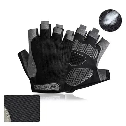 Fingerless Cycling Gloves for Gym, Bike and Outdoor Sports