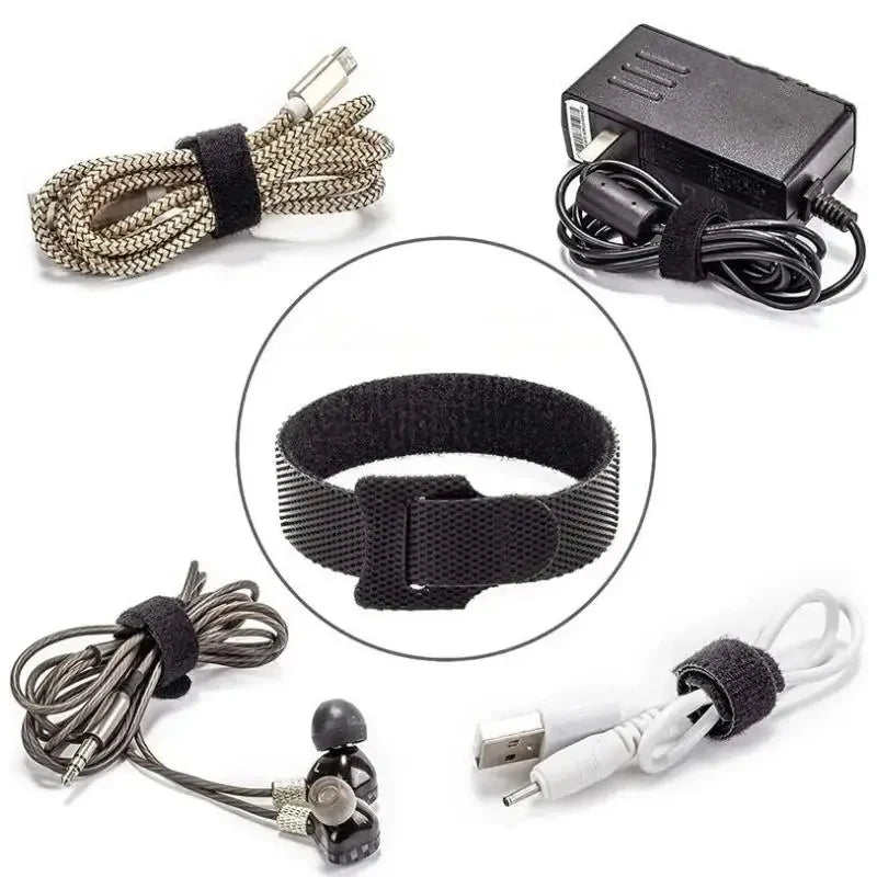 Cable Organizer Strap for Wire Management and Cord Storage