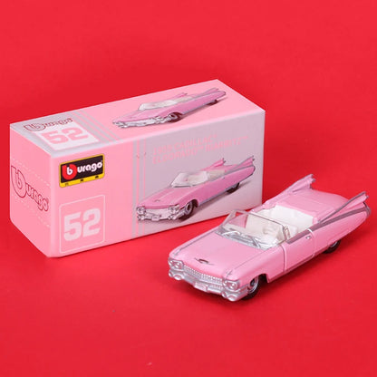 Bburago 1:64 golf Porsche 911 Shelby Raventon Mustang Lamborghini Collection Series Car Die Casting Model Gift Toy