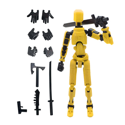 Robot Action Figure – Multi-Jointed Movable Model Toy