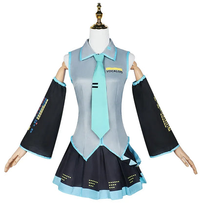 Anime Karakter Prestaties Kleding Hatsune  Anime Kleding Cosplay Kleding Rok Hetzelfde Pak Pruik Accessoires Halloween
