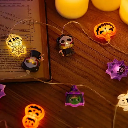 Halloween LED String Lights Battery Operated Holiday Decor