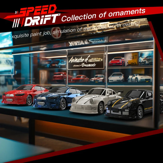 1:64 RC Drift Car – Mini Four-Wheel Remote Control Racing Car