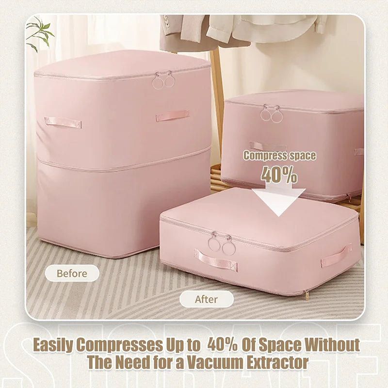 Vacuum Storage Bags – Space Saver Compression Organizer