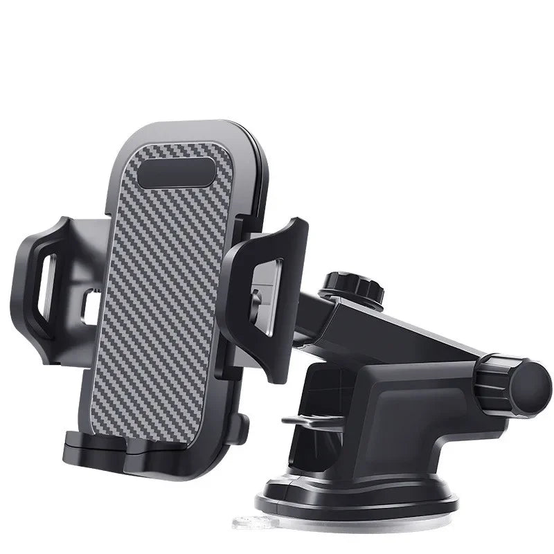 Car Phone Holder with 360° Windshield Mount for Smartphones