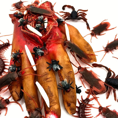 Fake Cockroach Toy – Realistic Prank Insect 50-Piece Set