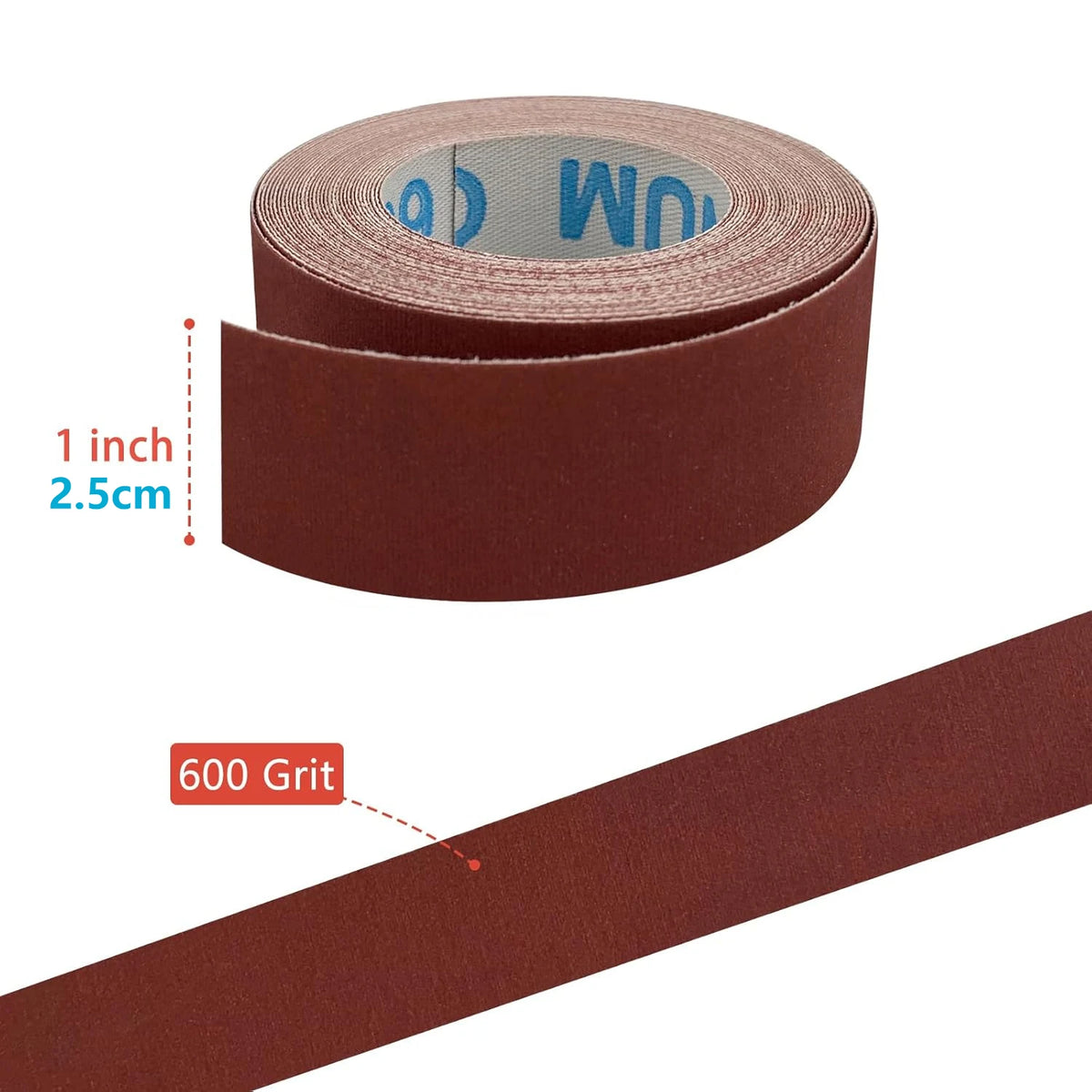 Emery Cloth Roll for Wood Sanding, Metal Polishing & DIY