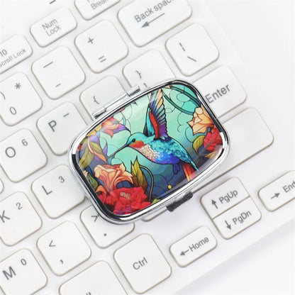Travel Pill Organizer Small Portable Medicine and Storage Case