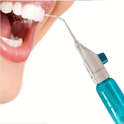 Portable Water Flosser – Manual Oral Irrigator