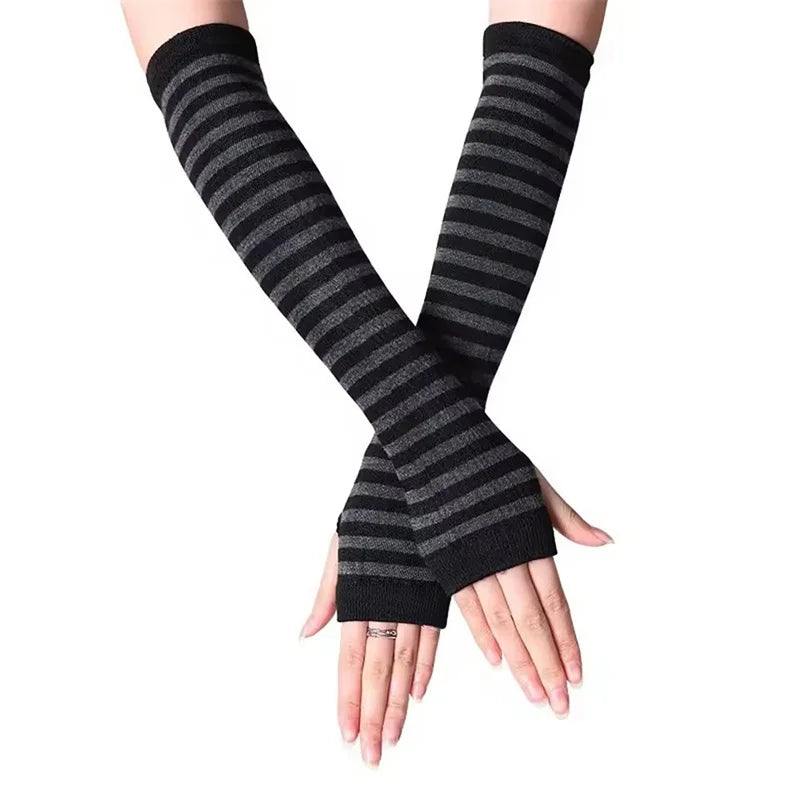 Fingerless Gloves – Knitted Arm Warmers for Cold Weather