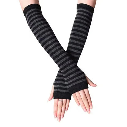 Fingerless Gloves – Knitted Arm Warmers for Cold Weather