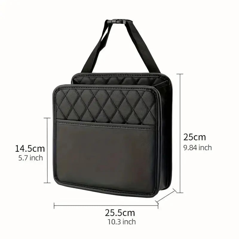 Car Seat Organizer – PU Leather Crevice Storage Bag