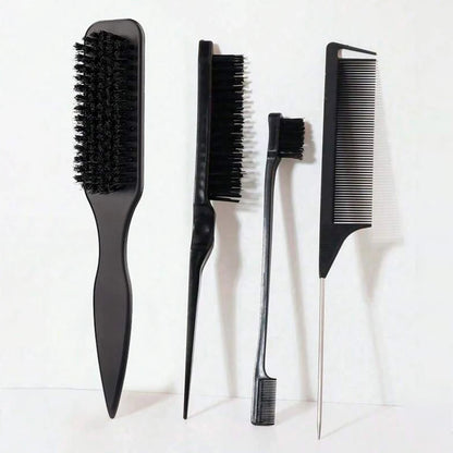 Slick Back Hair Brush – Smoothing Edge Control Brush
