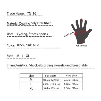 Winter Cycling Gloves for Men – Thermal Anti-Slip Bike Gloves