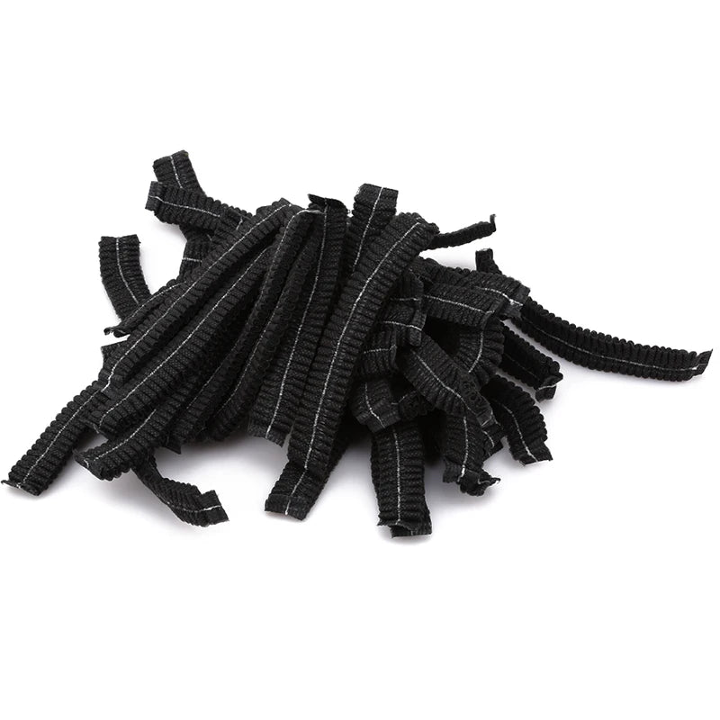 Disposable Shower Caps – 100 Pack Elastic Hair Covers