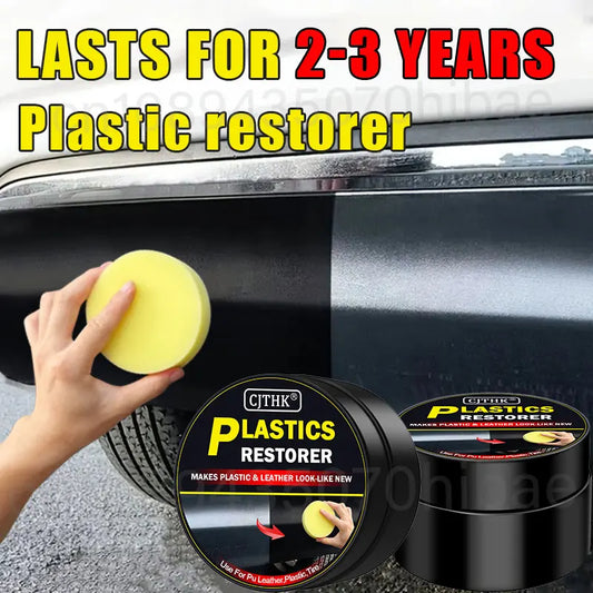 Car Plastic Restorer for Trim, Leather and Exterior Surfaces